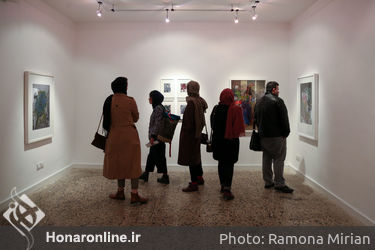 نمایشگاه نقاشی پونه اوشیدری در گالری هما
