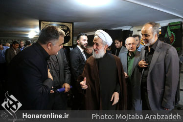 مراسم گرامى داشت هفتمین شب شهادت امام حسین (ع) در موسسه توسعه هنرهای معاصر 