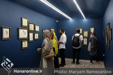 نمایشگاه آثار طراحی علیرضا اسپهبد در گالری این جا