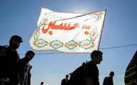 پیاده‌روی عاشقان حسینی برای رسیدن به کعبه مقصود / گزارش تصویری