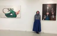 سوئیس میزبان نقاشی‌های سمبولیک هنرمند ایرانی / آثار سارا اشرفی در گالری 