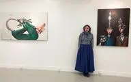 سوئیس میزبان نقاشی‌های سمبولیک هنرمند ایرانی / آثار سارا اشرفی در گالری 