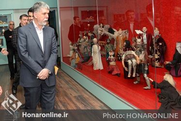 بازدید وزیر ارشاد و معاون هنری وزارت فرهنگ و ارشاد از موزه اپرای عروسکی