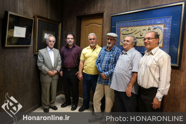 نمایشگاه دستخط پنج در فرهنگسرای بانو