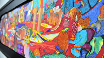 Mojtaba Taghvaei Painting Exhibit Underway at Saless Gallery