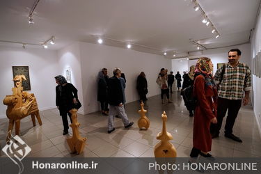 نمایشگاه طراحی و مجسمه زنده یاد اصغرمحمدی در گالری ویستا