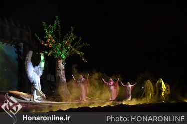 اجرای نمایش بزرگ میدانی محشر در شیراز