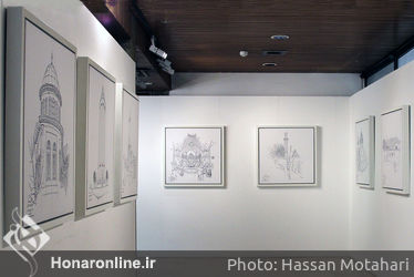  نمایشگاه اسکیس بناهای تاریخی ایران در فرهنگسرای نیاوران