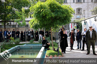 تشییع پیکر هوشنگ آذری ور در خانه سینمای
