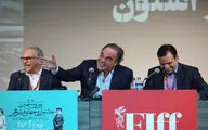 نشست خبری جشنواره جهانی فیلم فجر با حضور الیور استون