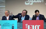 نشست خبری جشنواره جهانی فیلم فجر با حضور الیور استون