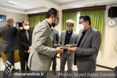 مراسم معرفی محمود شالویی به عنوان «سرپرست معاونت امور هنری»
