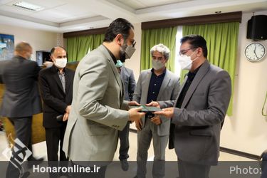 مراسم معرفی محمود شالویی به عنوان «سرپرست معاونت امور هنری»