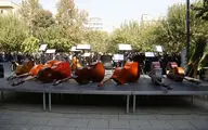 Funeral ceremony of Iranian musician Pourang Pourshirazi