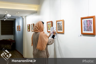 نمایشگاه نقاشی فرنوش امینی نسب در گالری بهارک