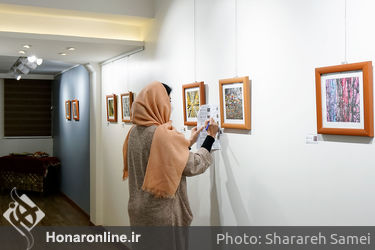 نمایشگاه نقاشی فرنوش امینی نسب در گالری بهارک