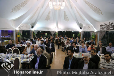 مراسم افطاری و یادبود شهدای بوسنی هرزگوین در تالار وحدت