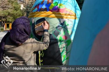  رنگ آمیزی تخم مرغ های نوروزی (2)