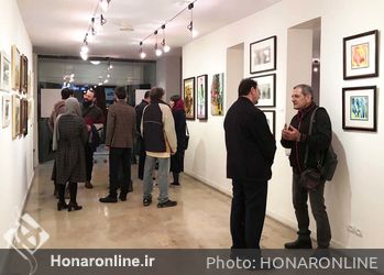 نمایشگاه گروهی نقاشان اردبیل در گالری لاله