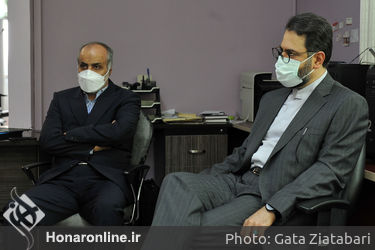 بازدید معاون امور هنری وزارت ارشاد و مدیرعامل بنیاد رودکی از هنرآنلاین