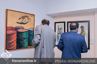  نمایشگاه گروهی نقاشی با عنوان "سگ" در گالری شکوه