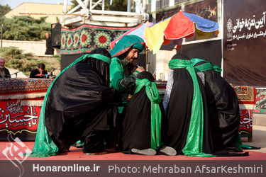 اجرای بیست و نهمین آیین تعزیه در فرهنگسرای خاوران