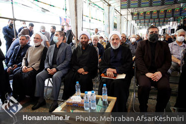 مراسم سوگواره عاشورایی اصحاب فرهنگ و هنر و رسانه در وزارت فرهنگ و ارشاد اسلامی