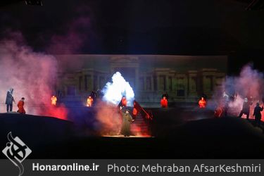 نمایش میدانی «جان فدا» در بوستان ولایت تهران