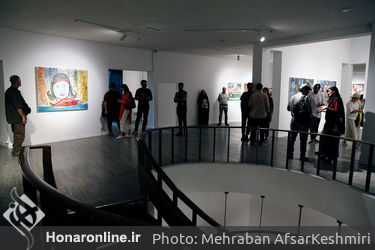 نمایشگاه انفرادی نقاشی‌های مسعود کیمیایی در گالری آریانا