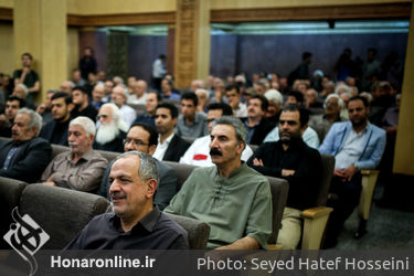 مراسم یادبود "عزت الله انتظامی" در مسجد جامع شهرک غرب