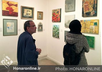 نمایشگاه آثار چند نسل هنرمندان معاصر ایران در گالری لاله
