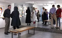 نمایشگاه نقاشی الهام عظیمی در گالری مژده