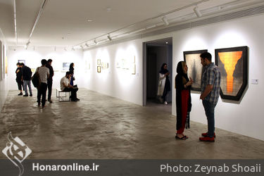 نمایشگاه گروهی در گالری زیر زمین دستان