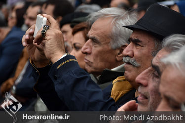 تشییع پیکر جمشید مشایخی