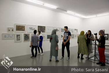 نمایشگاه اولین سالانه طراحی نوجوان در باغ نگارستان