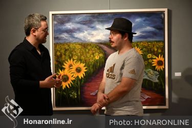 آیین گشایش نمایشگاه نقاشی های الناز خلیل زاده منیری با عنوان « بامداد ۰۰:۰۰» در گالری شکوه