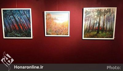 نمایشگاه سالهای نکوور، نقاشی های حجت شکیبا و مینا شکیبا در گالری شکوه
