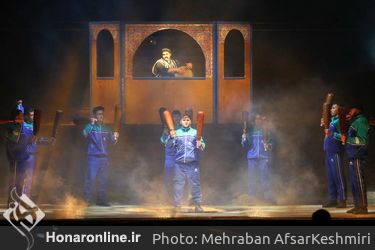 نمایش میدانی «جان فدا» در بوستان ولایت تهران
