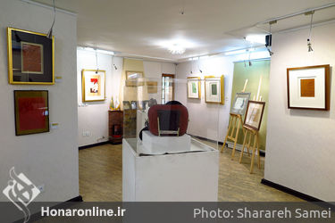 نمایشگاه آثار خوشنویسی یادی از استاد رضا مافی در گالری ترانه باران