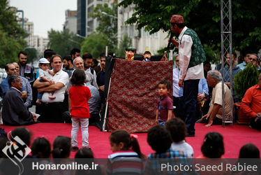 جشن خانه تئاتر در فضای باز خانه هنرمندان2