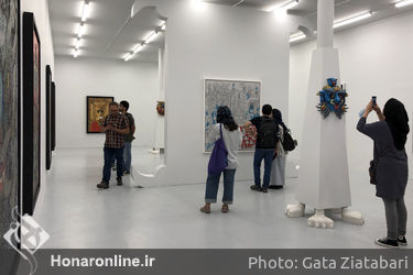 نمایشگاه آثار علی اکبر صادقی در گالری مدار موازی