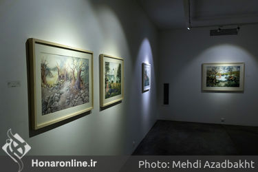 نمایشگاه نقاشی شیما فریدنی در گالری شیرین