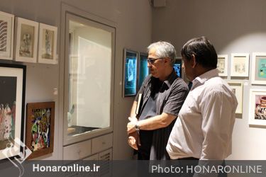 دومین بازار آثار هنری در خانه هنرمندان