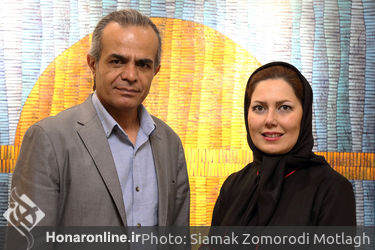 افتتاحیه نمایشگاه نقاشی های رضا بیگناه در گالری مژده