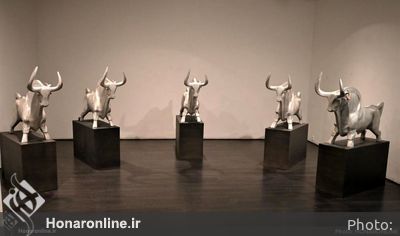 نمایشگاه مجسمه های مجتبی رمزی با عنوان «کازینو عدن» در گالری خاک