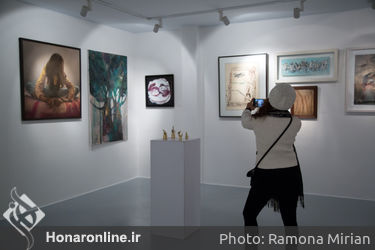 نمایشگاه سالانه گالری هنری فرشته در نگارخانه شهر کتاب فرشته