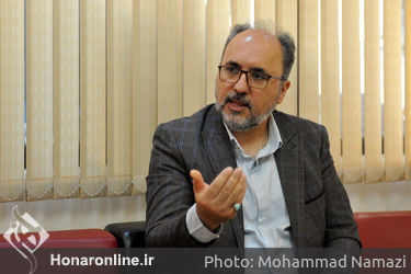 بازدید محمدحسین اسماعیلی مدیرکل دفتر برنامه ریزی و آموزش های هنری از هنرآنلاین
