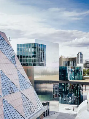 منطقه طراحی لندن در شبه جزیره گرینویچ افتتاح شد