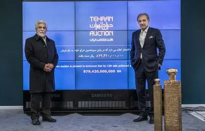 110 works sold at 13th Tehran Auction