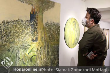 نمایشگاه گروهی نقاشی، حجم، در گالری مژده